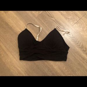 Black Hollister bra